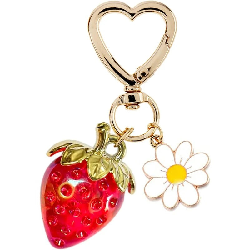 Strawberry Rush Keychain